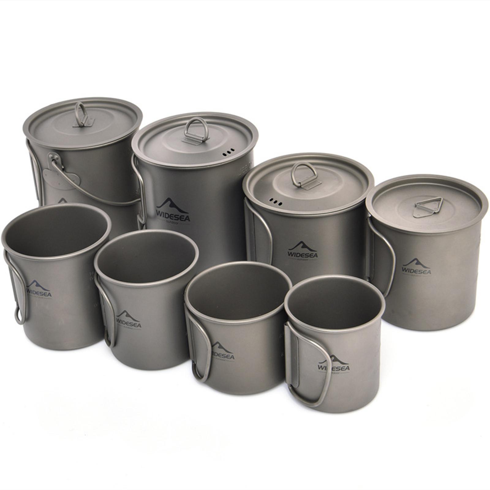 Titanium Cup Camping Mug Coffee Mug Water Bottle Cup