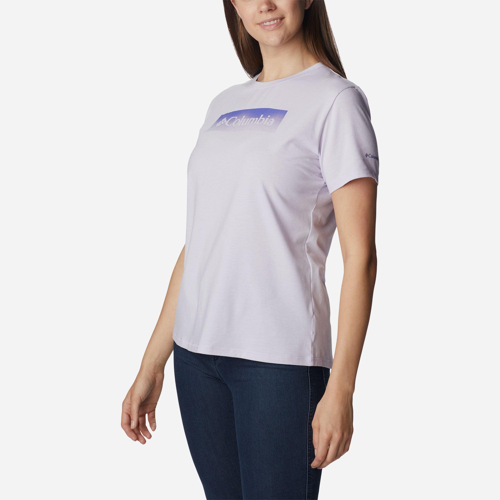 Áo thun ngắn tay thể thao nữ Columbia Sun Trek Graphic - 1931752569
