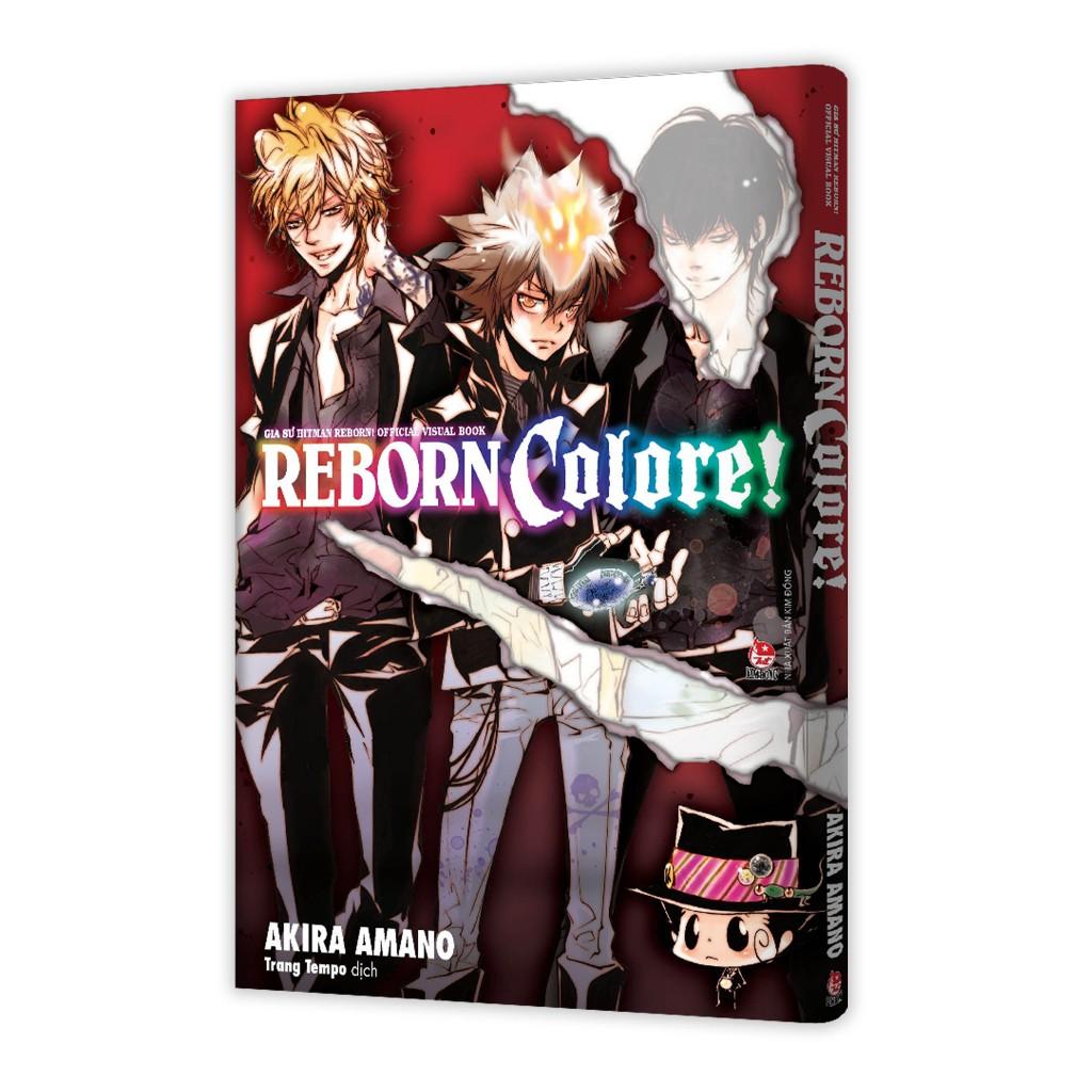 Sách Gia Sư Hitman Reborn! Official Visual Book: Reborn Colore! - Tặng kèm Sticker - Poster phân loại riêng NXB Kim Đồng