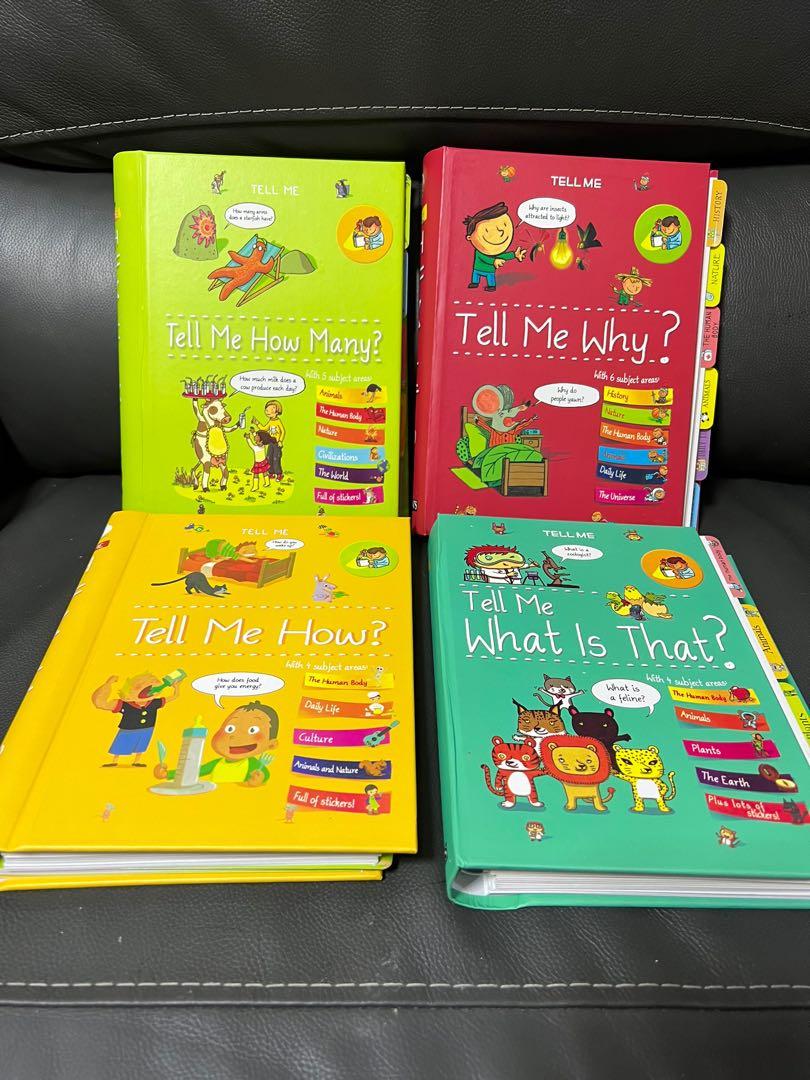 Barron's Tell Me Series - 4 Books + Stickers | Bản Nhập Khẩu