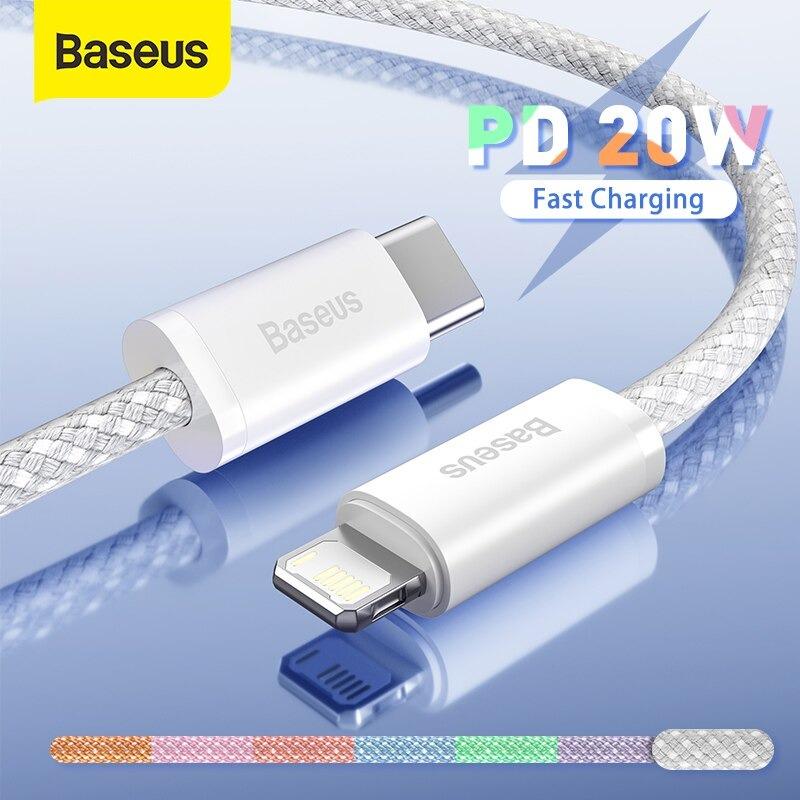 Cáp sạc nhanh siêu bền Baseus Dynamic Series FAST CHARGING DATA CABLE 20W cho 12/13 Series