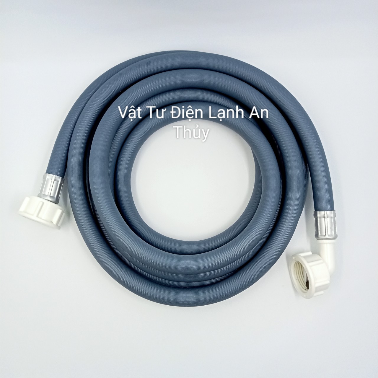 Dây cấp nước máy giặt 3 mét màu xám - Dây nước vào máy giặt 3 mét màu xám - Dây dẫn nước vào máy giặt 3 mét