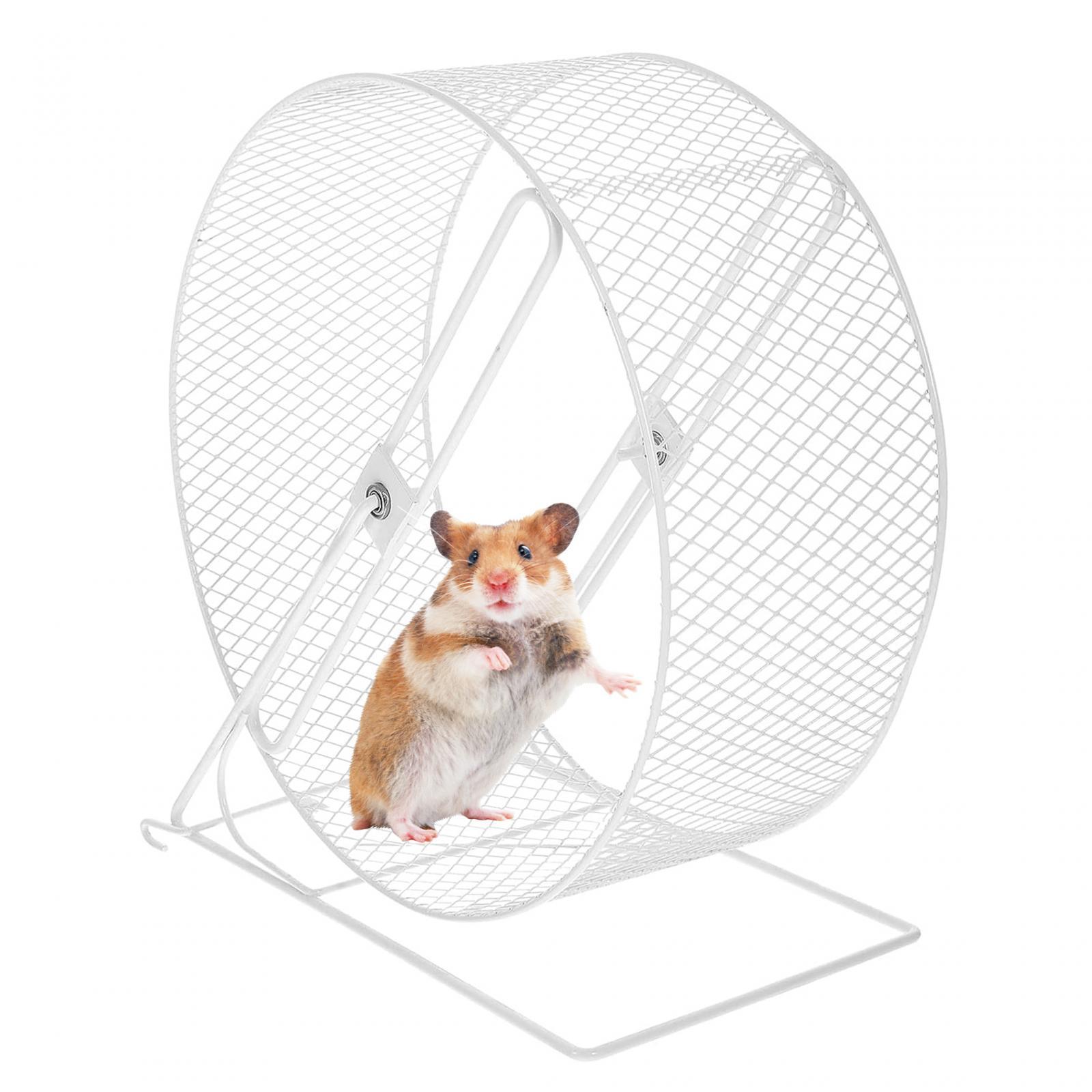 Hamster Exercise Wheel Toy Mute Running Wheel for Rats Small Animal Squirrel
