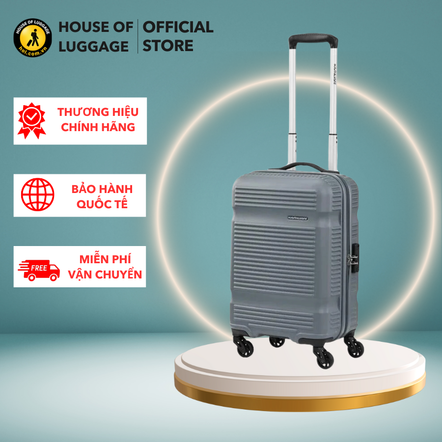 Tiki Trợ Giá Vali Kéo Liniar Kamiliant By American Tourister - Mỹ Sản Phẩm Chính Hãng Bảo Hành Quốc Tế - Màu Xanh Dương - Cabin 5520