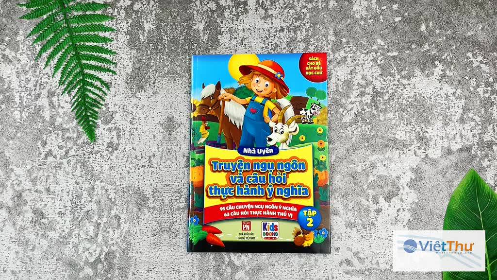 Sách - Truyện Ngụ Ngôn Và Câu Hỏi Thực Hành Ý Nghĩa - 95 Câu Chuyện Ngụ Ngôn Ý Nghĩa - 63 Câu Hỏi Thực Hành - Tập 2