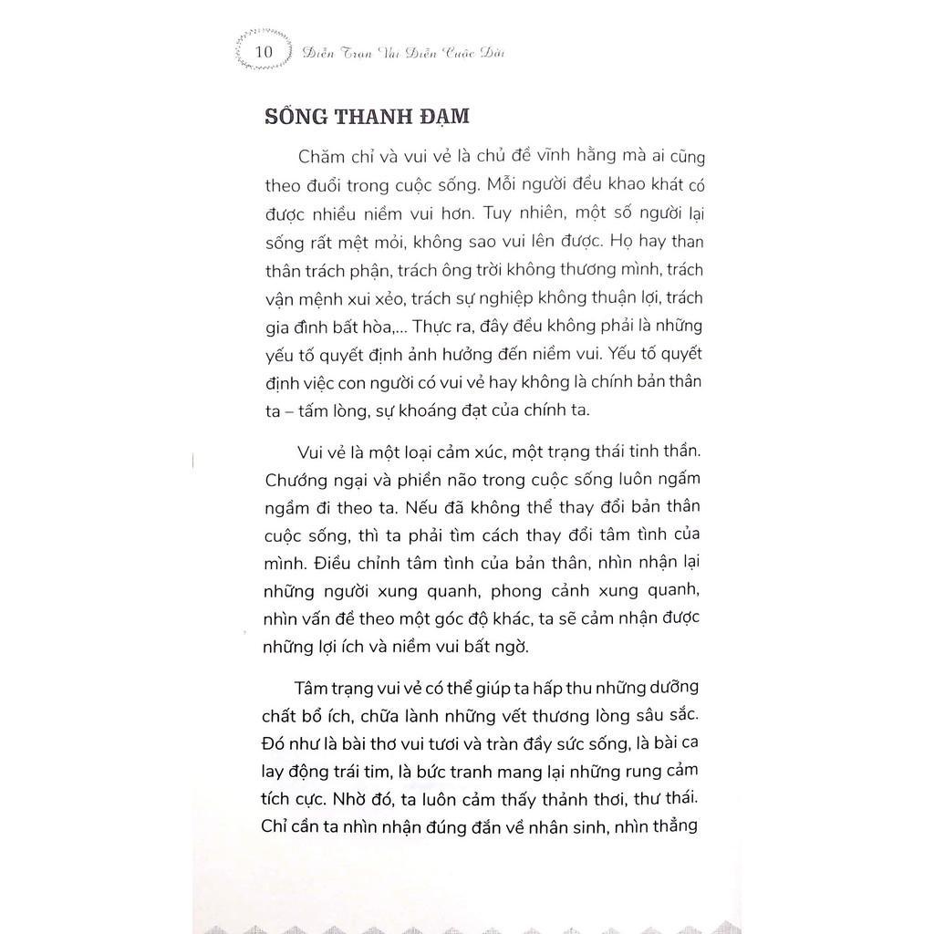 Sách - Diễn Trọn Vai Diễn Cuộc Đời - Tìm Lại Bản Thân Giữa Dòng Đời Tất Bật - Diên Tham - VanLangBooks