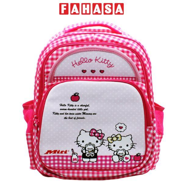 Ba Lô Học Sinh Hello Kitty - Miti BL1077WL_KIT3_PIN.D_PIN.D