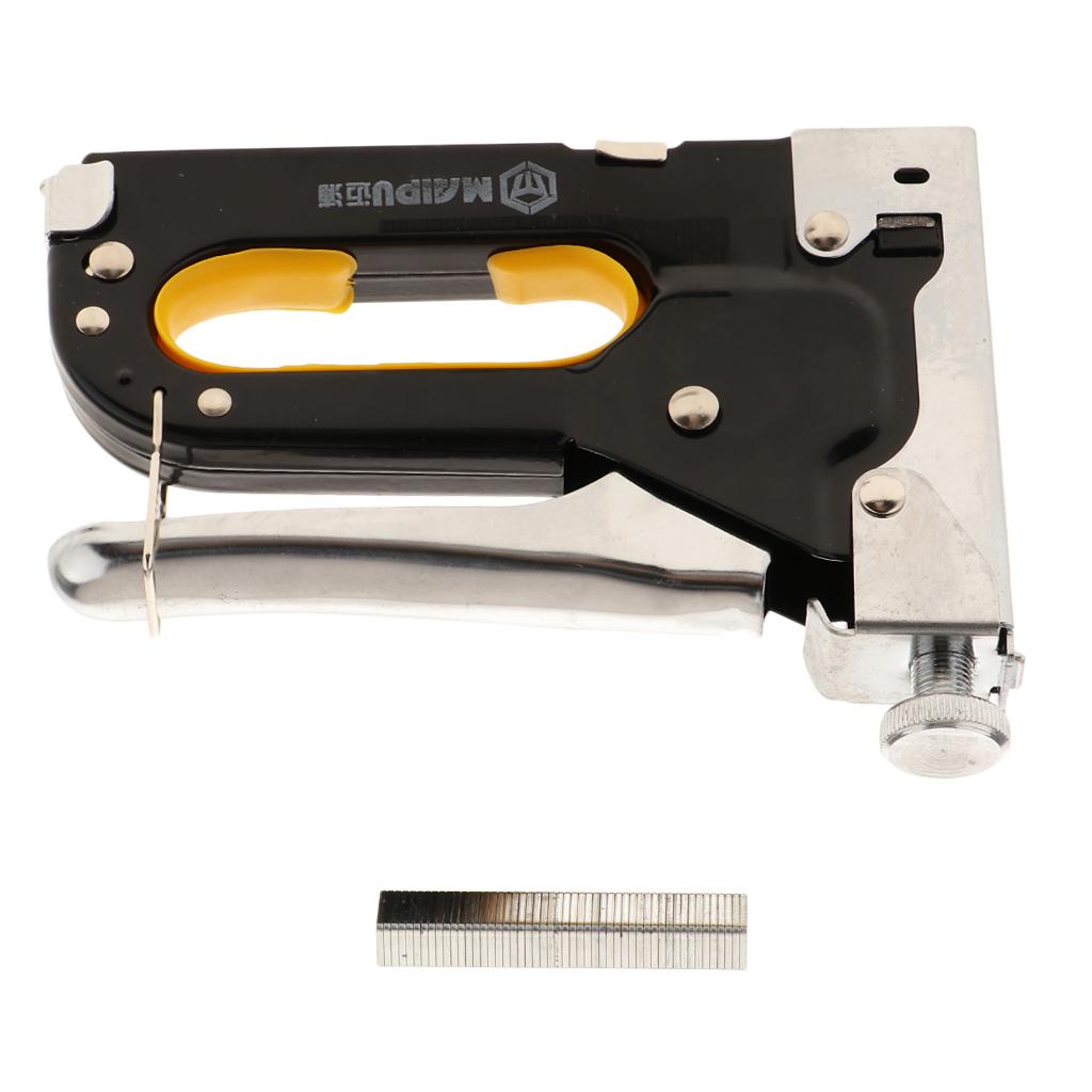 Staple Nail Gun Portable Manual Stapler Forward-Action Carbon Steel