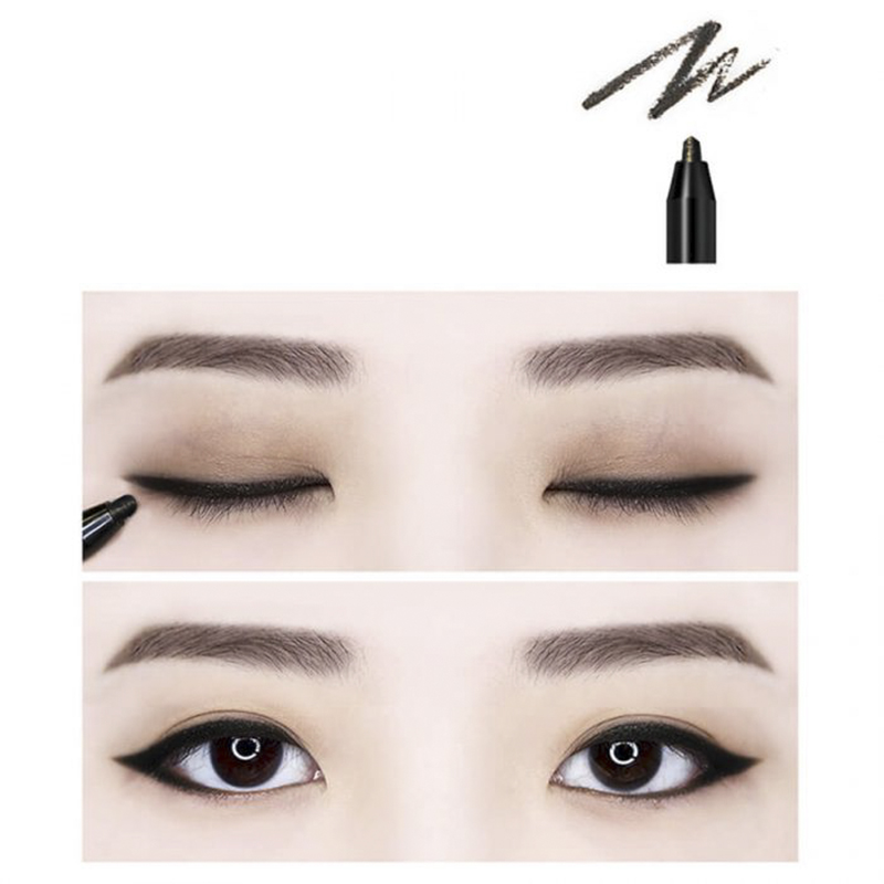 Combo 6 màu Chì Kẻ Mắt Shiny Water Proof Long Wear Gel Pencil Liner