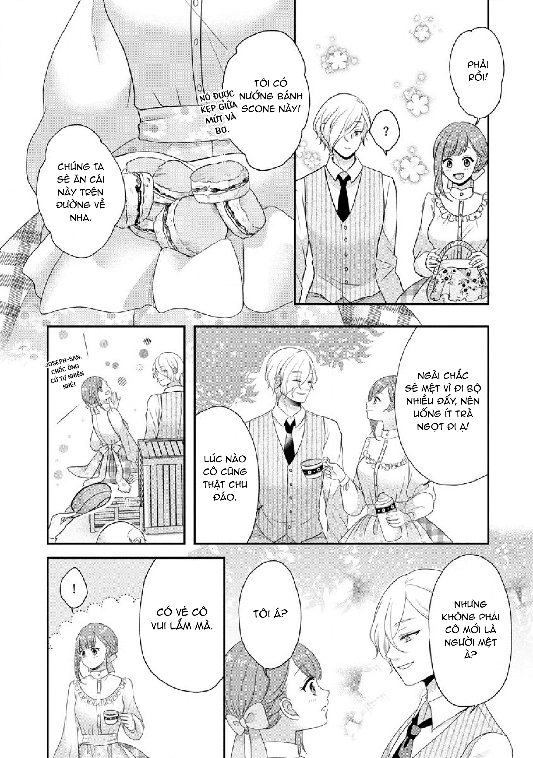 cô hầu dễ thương cùng chàng quý tộc điển trai chapter 7 4