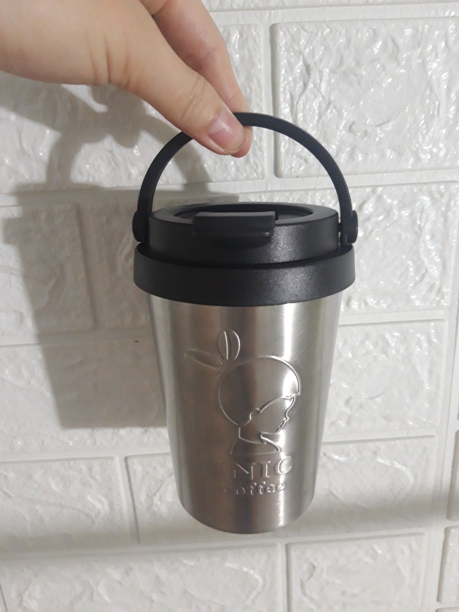 Dung tích 400ml Chuyên giữ nóng + lạnh chuyên cafe mang đi làm Kín k sợ đổ ly chuẩn nhật + đẹp nha