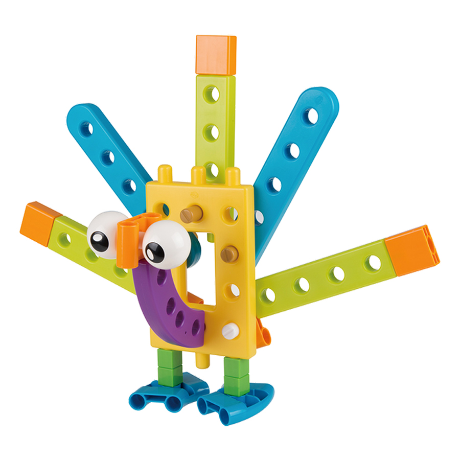 Đồ Chơi Dạy Học Gigo Toys Động Vật Sáng Tạo - Creative Creatures 1273 (58 Mảnh Ghép)