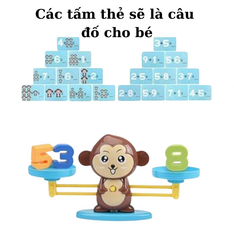 Đồ chơi giáo dục sớm cho bé cân toán học Bc01