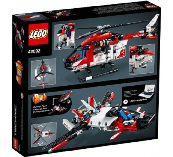 Đồ chơi lắp ráp Lego Technic 42092 - Trực Thăng Cứu Hộ