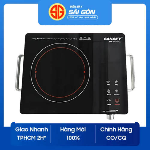 Bếp hồng ngoại đơn Sanaky SNK-IHC2021A - Hàng chính hãng - Giao toàn quốc