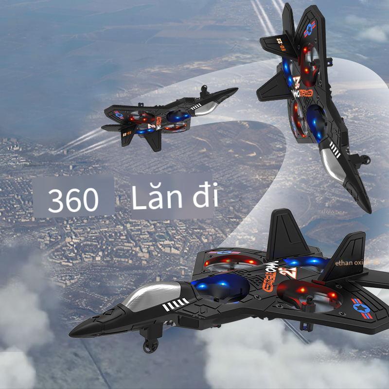 Máy rung nổ máy bay điều khiển từ xa V17 máy bay chiến đấu mô hình tàu lượn bọt bay không người lái máy bay đồ chơi trẻ em