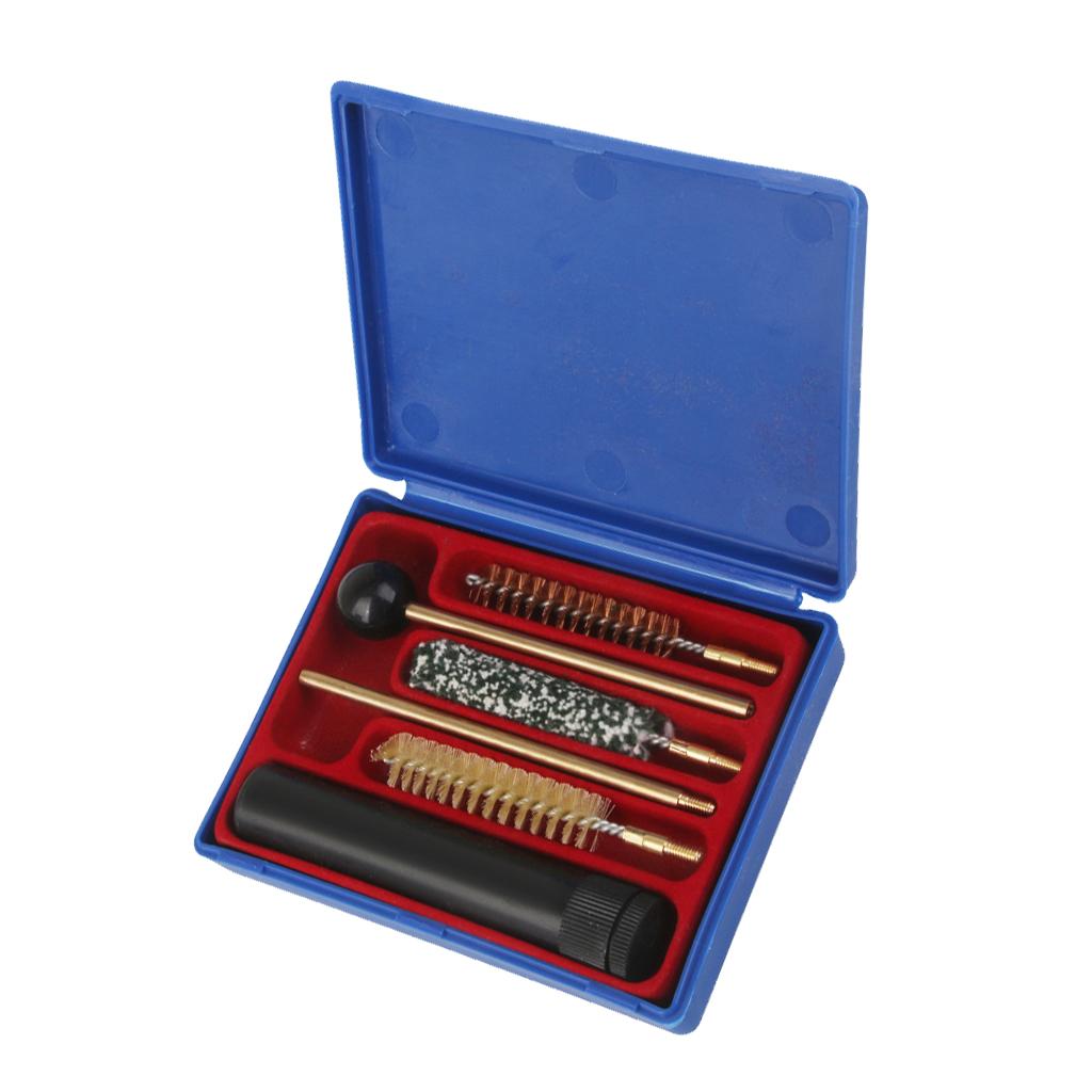 5 In 1 Universal Cleaning Kit Brushes For Rifle . Cal. 38/357 9mm