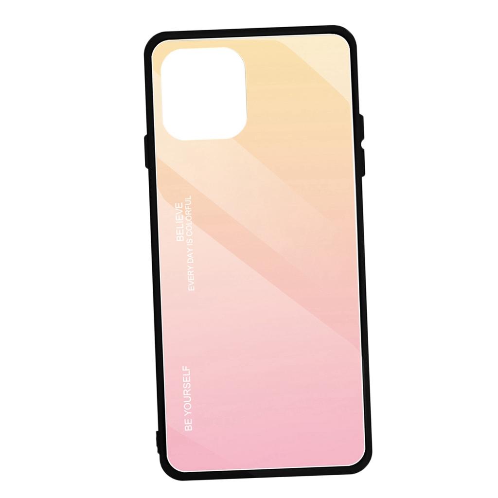 Gradient glass cover for iPhone 11 Pink 6.1 inch for iPhone 11