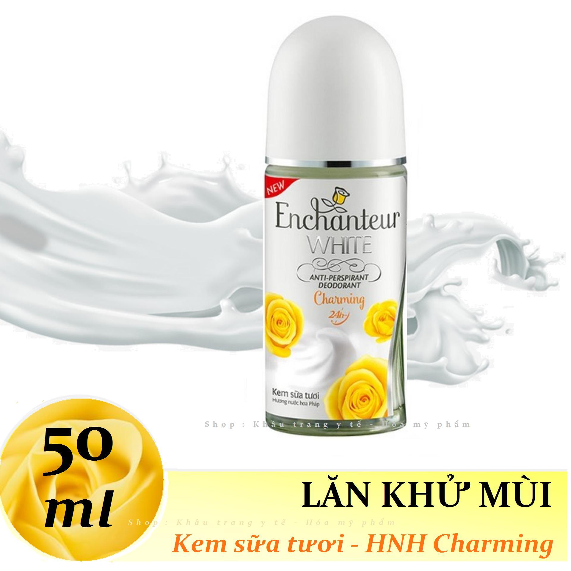 Lăn khử mùi Enchanteur Deluxe Charming chai 50ml