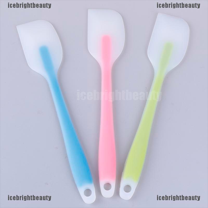 ICEB Heat Resistant Non-stick Silicone Spatula Spoon Cooking Kitchen Cake Scraper