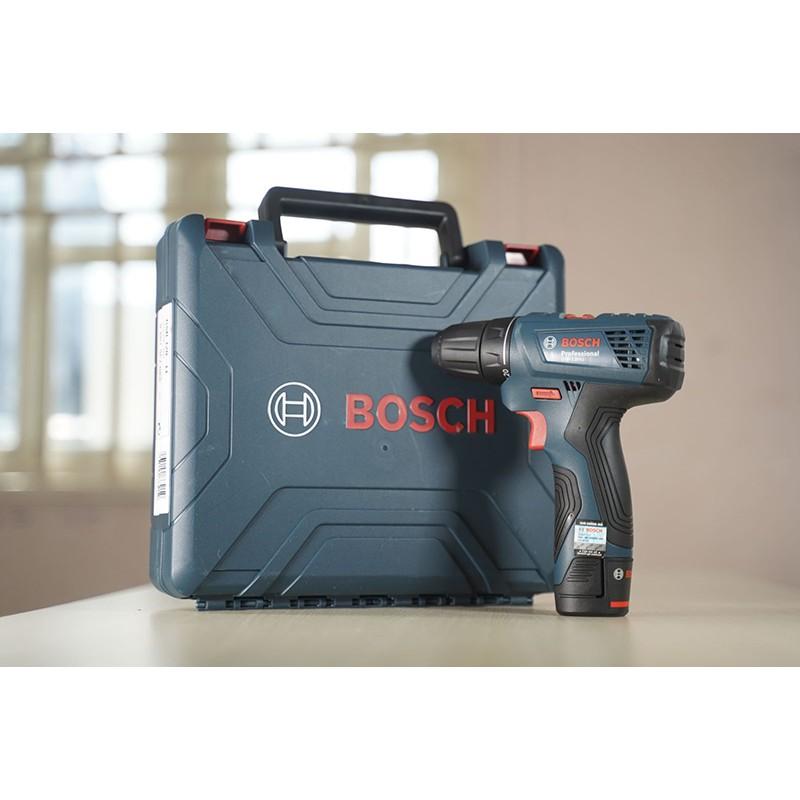 Máy khoan vặn vít dùng pin 12V Bosch GSR 120-LI GEN II gồm 1 sạc 2 pin 2.0 model 2021