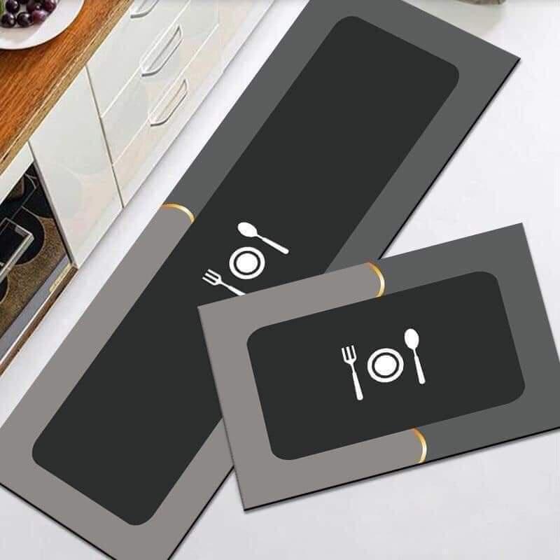 Sỉ 93k -THẢM BẾP 4 LỚP CHỐNG TRƠN TRƯỢT SILICON THẤM HÚT