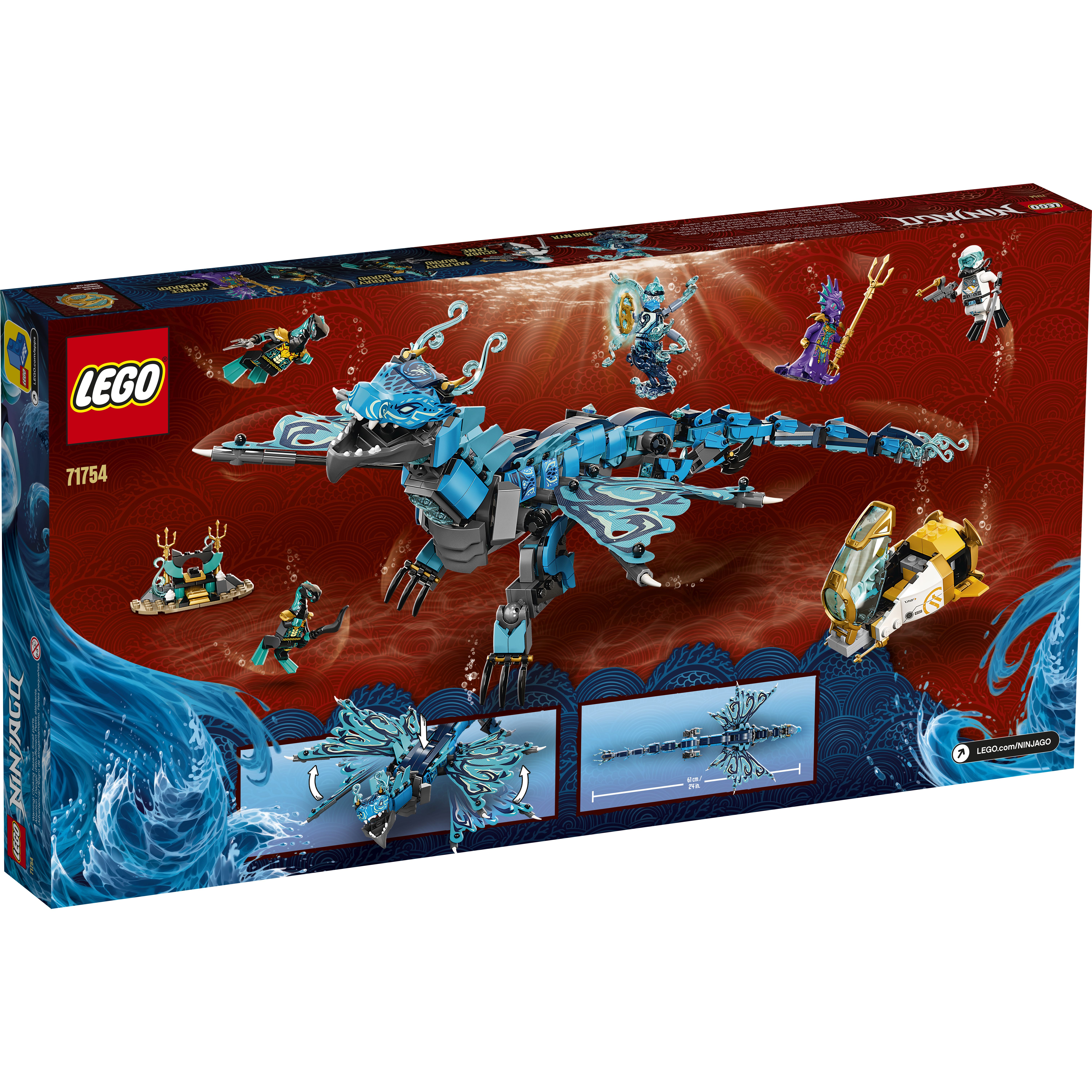 LEGO Ninjago 71754 Rồng biển quyền năng