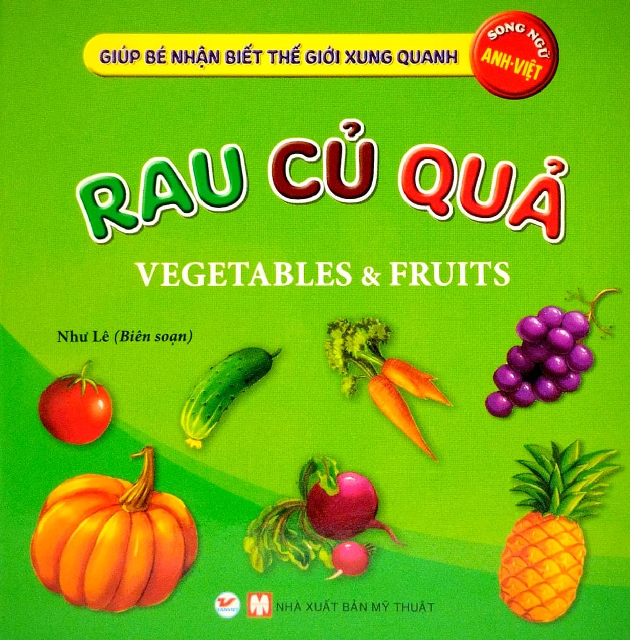 Bộ Sách Giúp Bé Nhận Biết Thế Giới Xung Quanh - Song Ngữ Anh-Việt - Bìa Cứng
