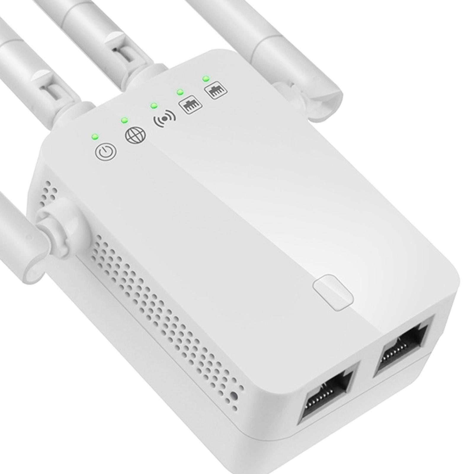 Wall Plug Dual-Band 2.4G 5G Wifi Repeater & Router Wireless Extender Booster