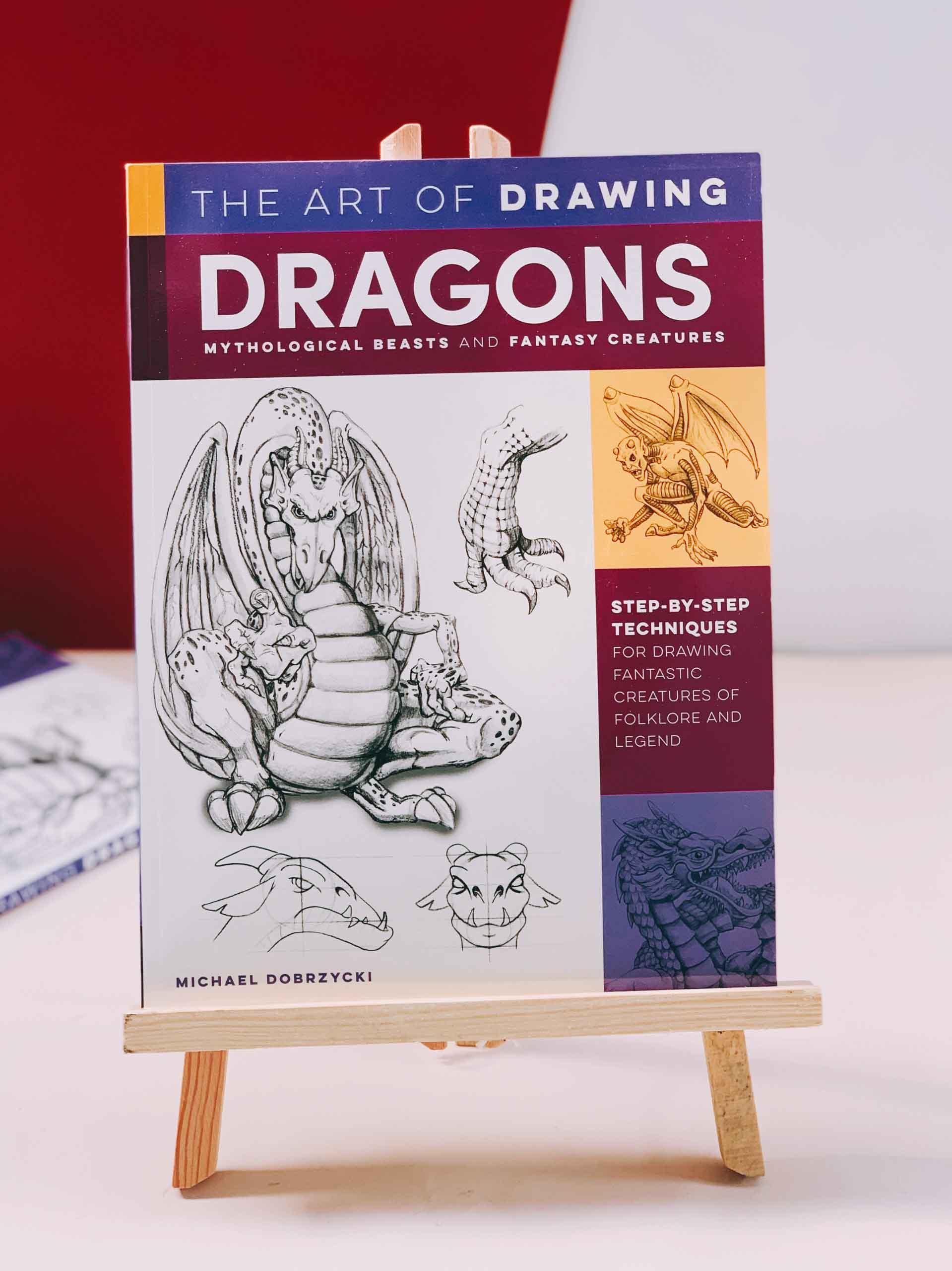 Hình ảnh The Art of Drawing Dragons, Mythological Beasts, and Fantasy Creatures