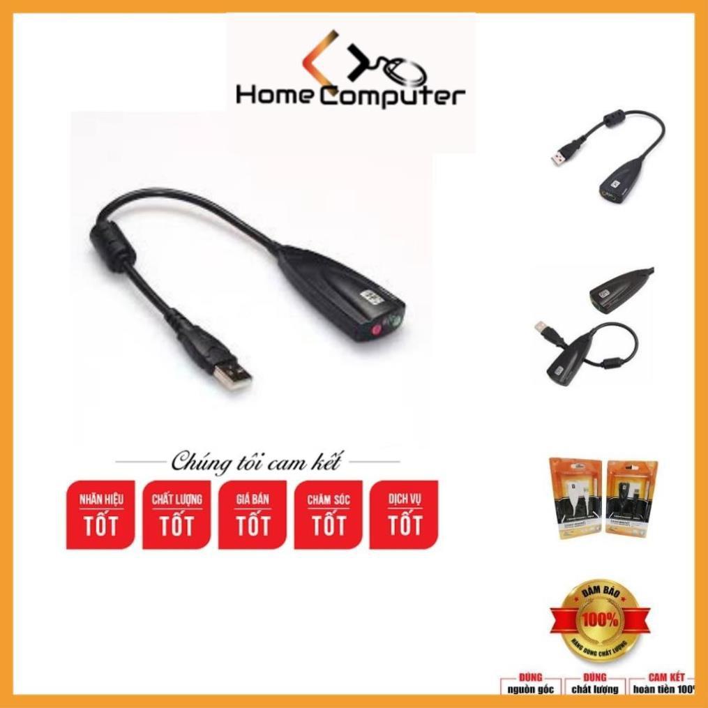 Cáp Chuyển Đổi, Cáp Usb Soud 5H. Chuyển Cổng Usb Thành Cổng Loa và Mic. Hàng Chất Lượng Cao - Phù Hợp Mọi Thiết Bị