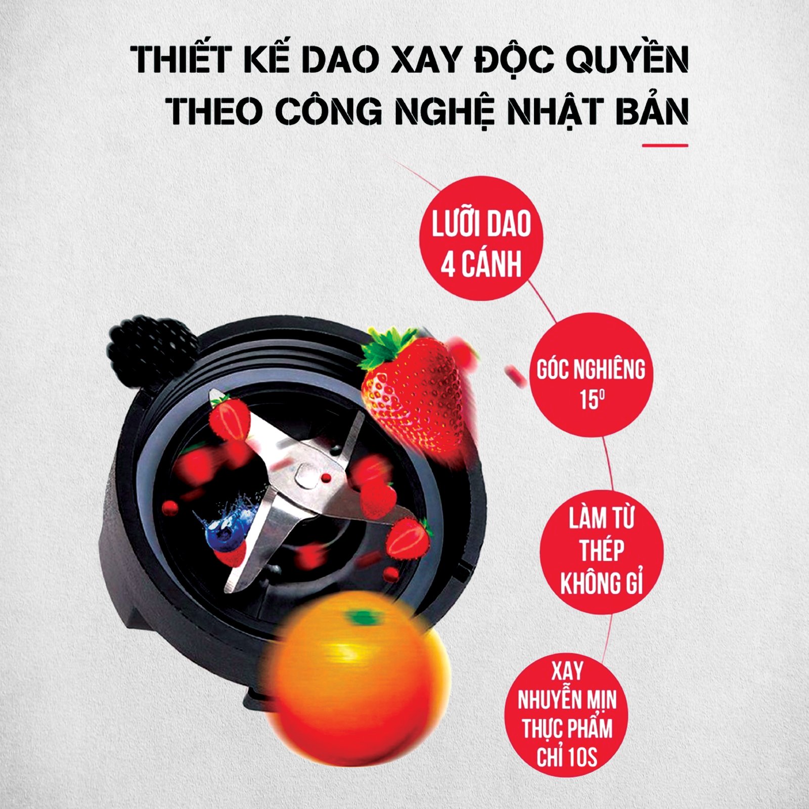 Máy xay sinh tố , máy xay thịt cầm tay, tặng kèm 3 cối xay hàng chính hãng