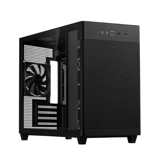 Vỏ Case ASUS Prime AP201 TG MicroATX ( Mặt Kính ) - Hàng Chính Hãng