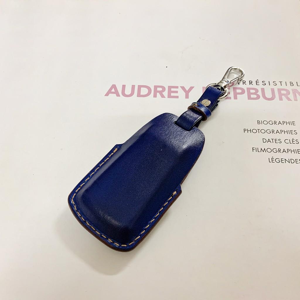 BAO DA ĐEO HÔNG MÀU XANH DƯƠNG THỜI TRANG - BAO DA BẢO VỆ DÀNH CHO CHÌA XE AUDI- NHẬN KHẮC LAZE MIỄN PHÍ CHO SẢ