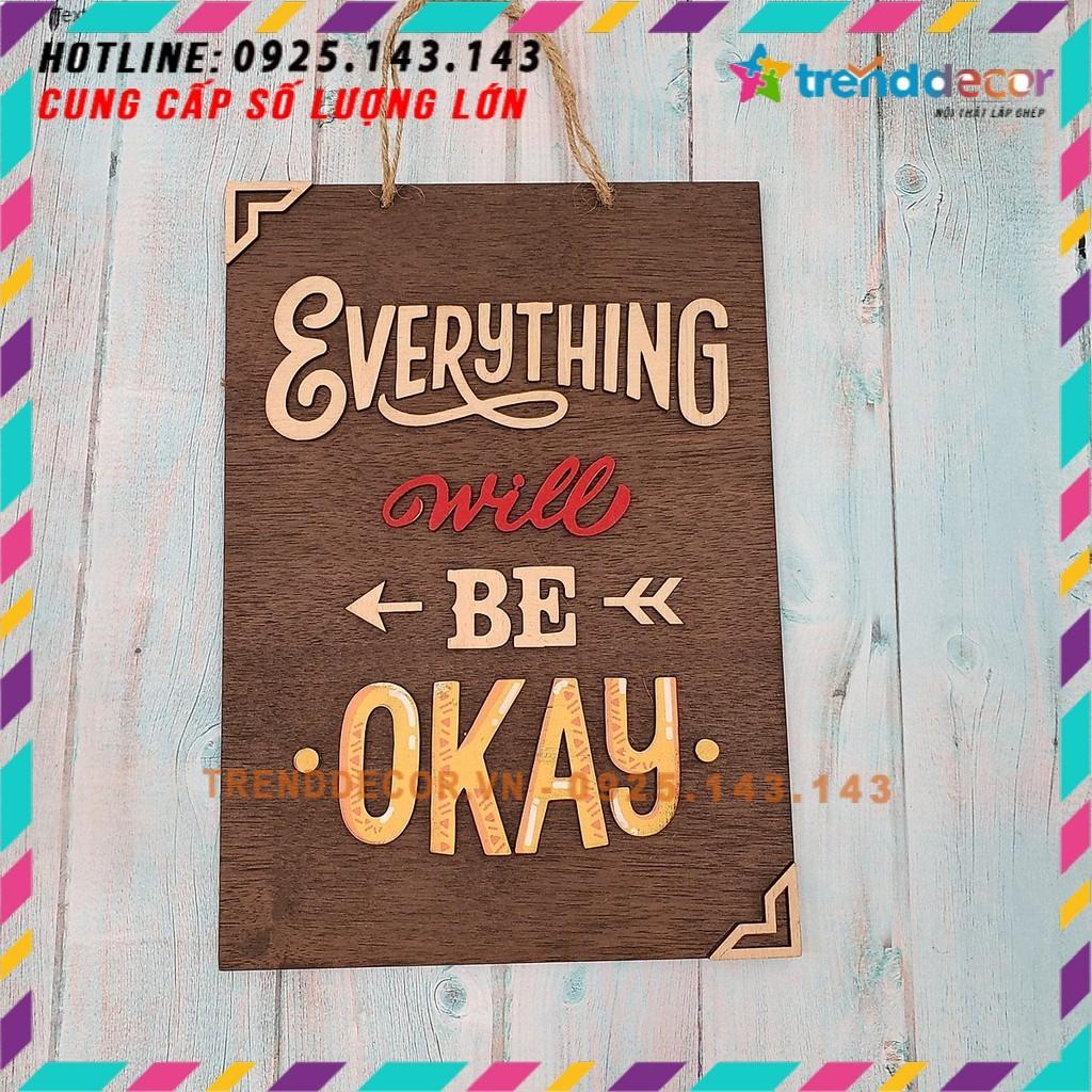Bảng gỗ trang trí kích thước