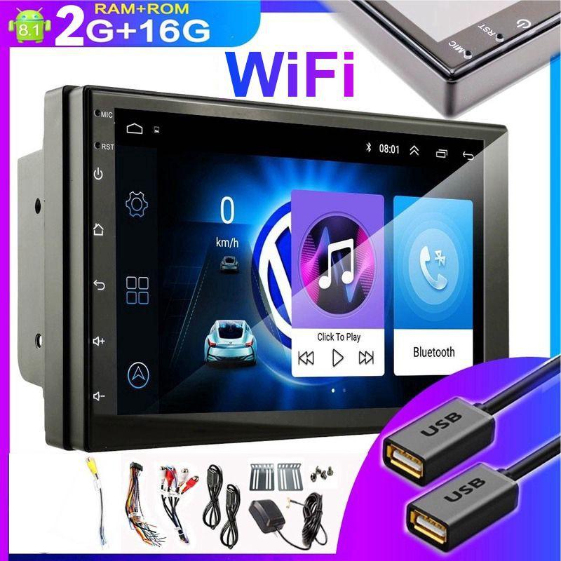 ĐẦU MÀN HÌNH ANDROID Ô TÔ 7 INCH CHẠY SIM 4G, THU PHÁT WIFI TIỆN LỢI, LẮP CHUNG CHO MỌI DÒNG Ô TÔ XE HƠI