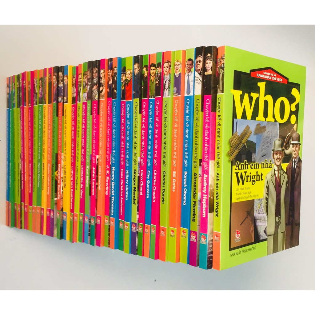 Sách - Who? Chuyện kể về danh nhân thế giới