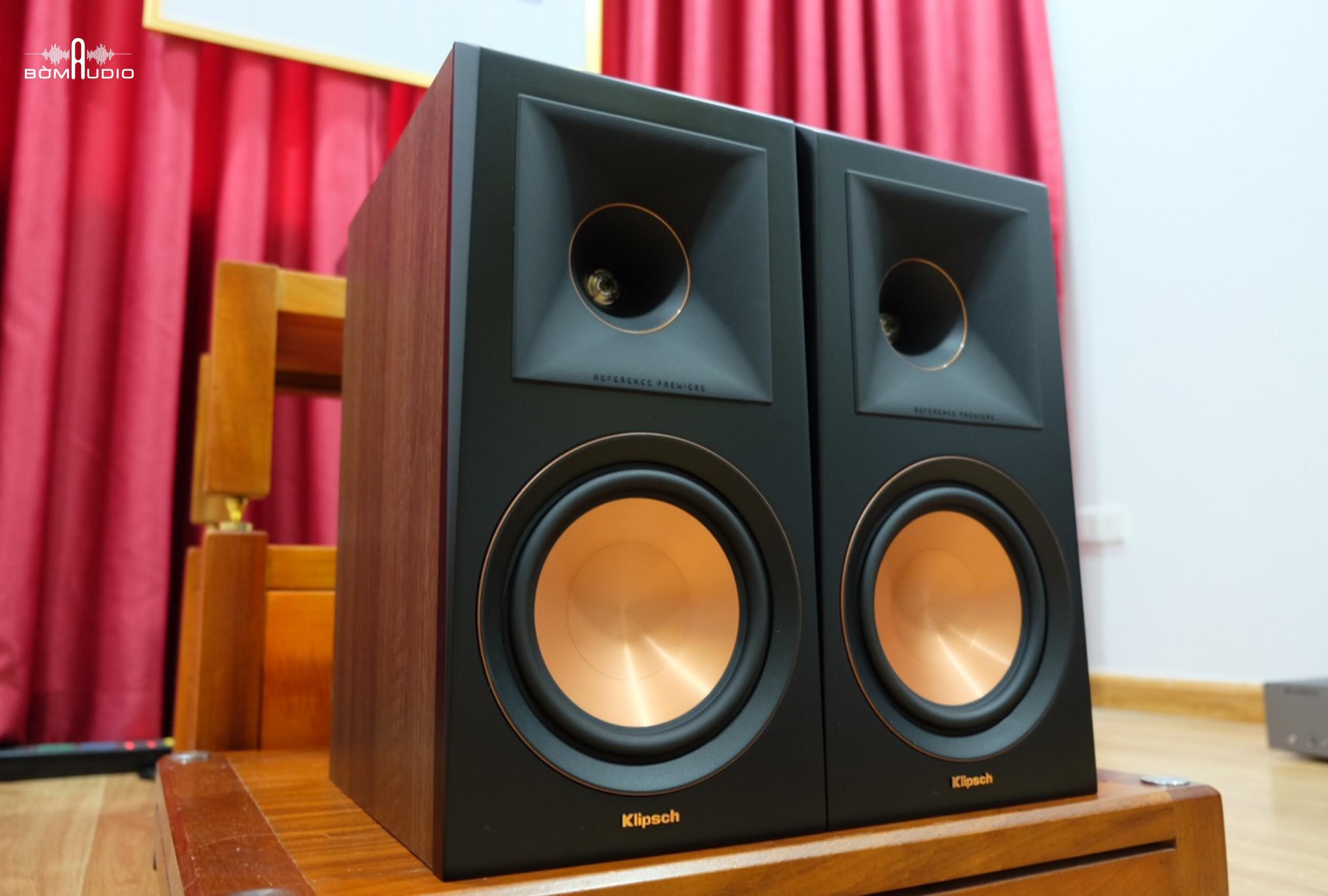 KLIPSCH RP-600M | Dòng Bookshelf Xem Phim Nghe Nhạc Reference Premier Klipsch | Treble Họng Kèn Titanium LTS 25mm Hybrid Tractrix 90°x90° Độc Đáo - Loa Mid/Bass 165mm Cerametalic Phủ Copper Tinh Tế - Độ Nhạy 96dB - 8ohm x 400W | Hàng Chính Hãng _ Mới 100%