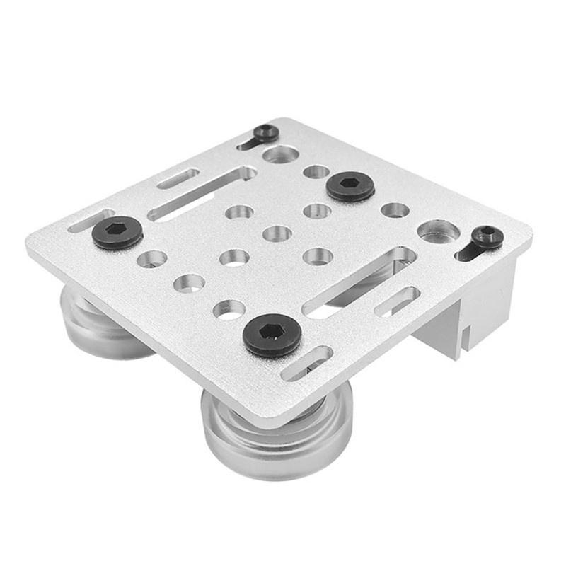 HSV V-Slot Gantry Plate with Three Wheels Buckle Pulley for Tronxy X3 3D Printer