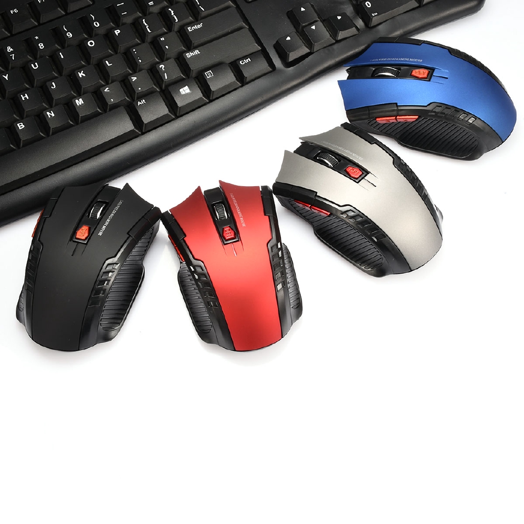 Chuột quang chơi game không dây 2.4G cao cấp gaming - miếng lót chuột