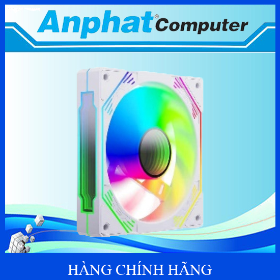 Quạt Tản Nhiệt Fan Case COOLMOON F3 ARGB Pro Sync Main Đen/ Trắng – Hàng Chính Hãng