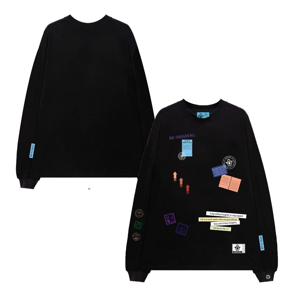 ÁO THUN DÀI TAY SWEATER OTIS CLUB - STAMPS