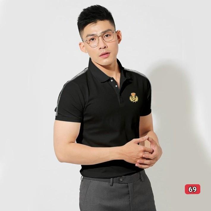 Áo thun nam cao cấp murad_fashion, áo phông nam màu đen thêu logo đẹp phong cách thời trang nam 2021 atn69