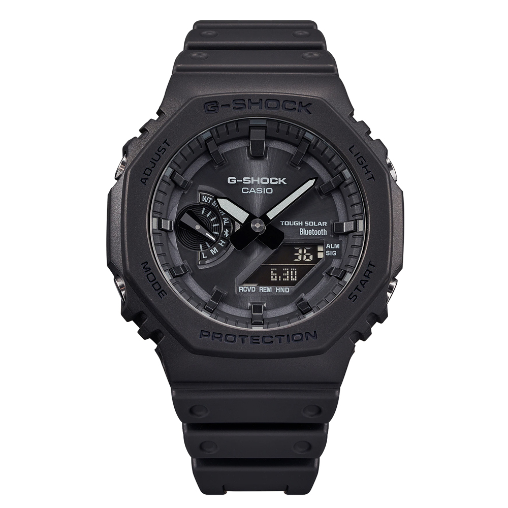 Đồng hồ nam dây nhựa Casio G-Shock chính hãng GA-B2100-1A1DR (45mm)