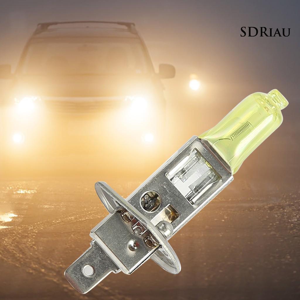 Set 2 Đèn Pha H1 12v 100w 2800k Ánh Sáng Vàng Dành Cho Ô Tô / Xe Tải