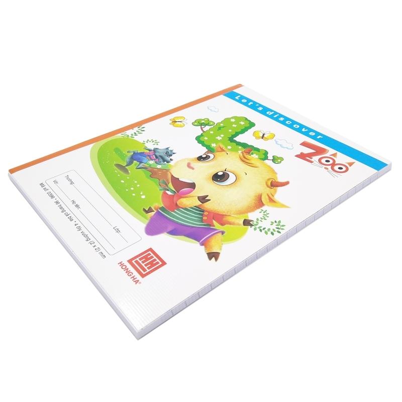 Combo 5 Vở Class Tiny - 4 Ô Ly 96 Trang ĐL 80g/m2 - Hồng Hà 0396 (Mẫu Màu Giao Ngẫu Nhiên)