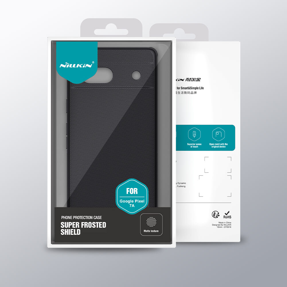 Ốp lưng dành cho Pixel 7A cao cấp Nillkin Frosted Shield Pro - Hàng nhập khẩu