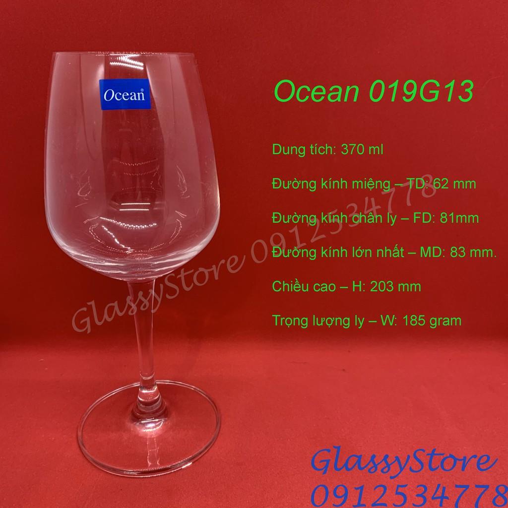 Ly rượu vang thủy tinh Ocean Lexington Goblet - 370ml - 1019G13