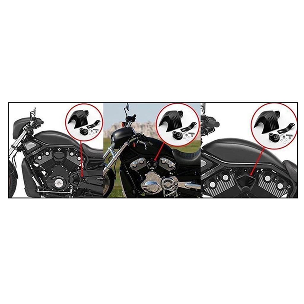 Motorcycle Horn Cover for Harley XL883 XL1200 Dyna Glide