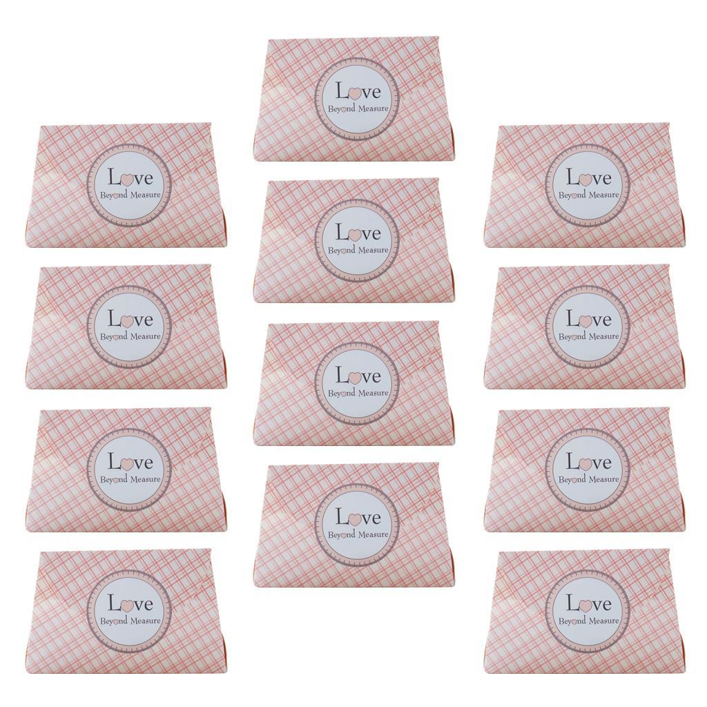 12 Pcs Mini Candy Box Party Favor Boxes, Vintage Paper with Stickers for